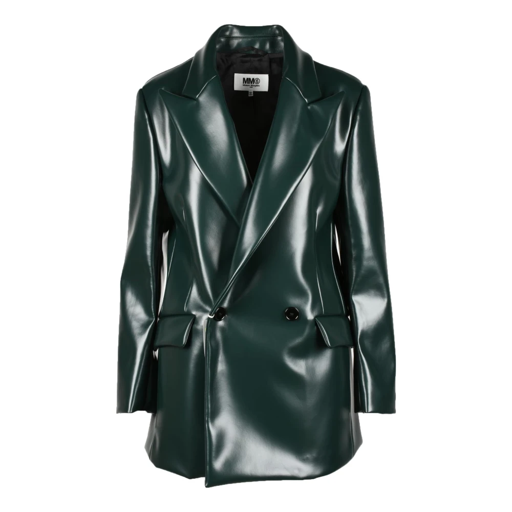 MM6 Maison Margiela Jas Green Dames
