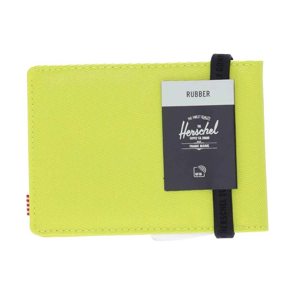 Herschel ROY Rubber Rfid Portemonnee voor Heren Yellow Heren