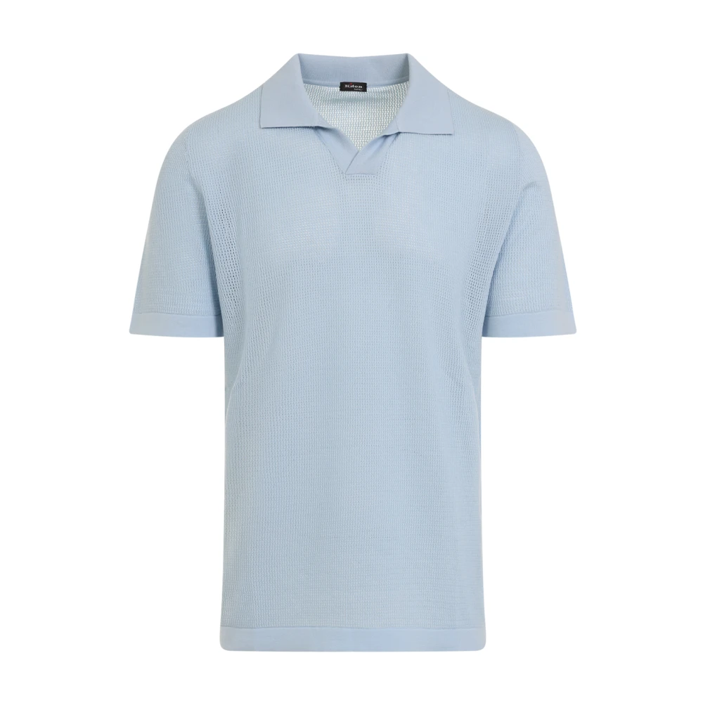 Kiton - Tops > Polo Shirts - Blue - Kiton - Modalova