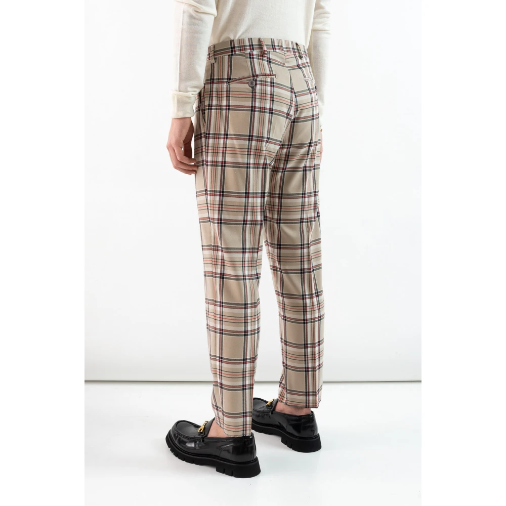 Corsinelabedoli Klassieke Suit Broek Beige Heren