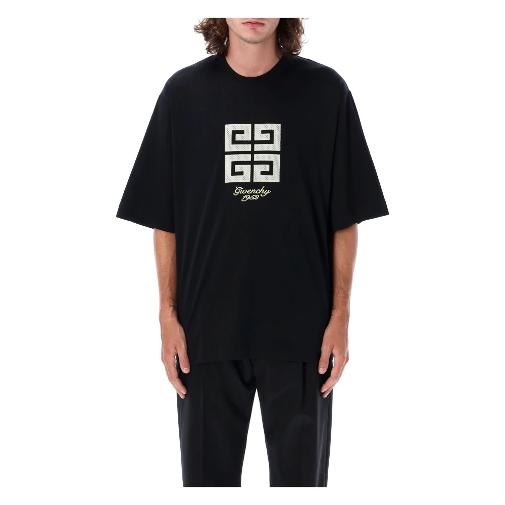 Givenchy Zwarte T-shirts & Polo's voor Mannen Black Heren