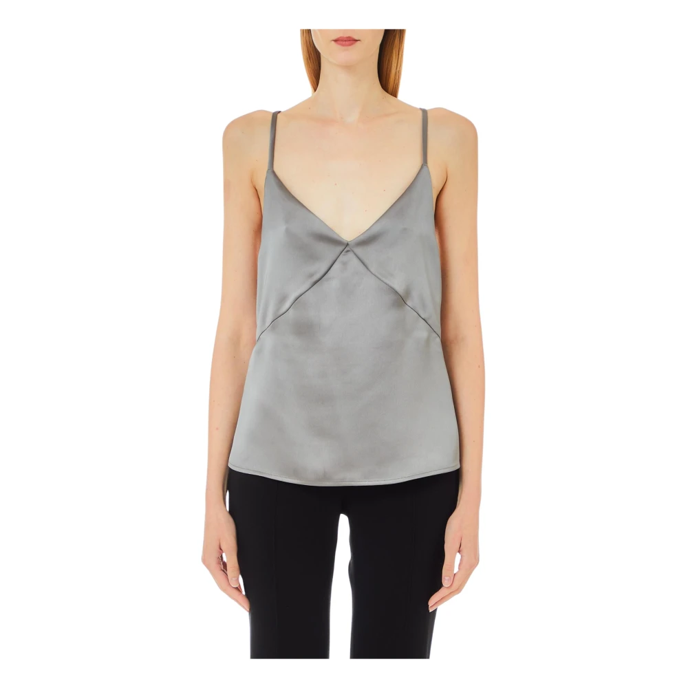 Liu Jo Stijlvolle Camisole Top Gray Dames