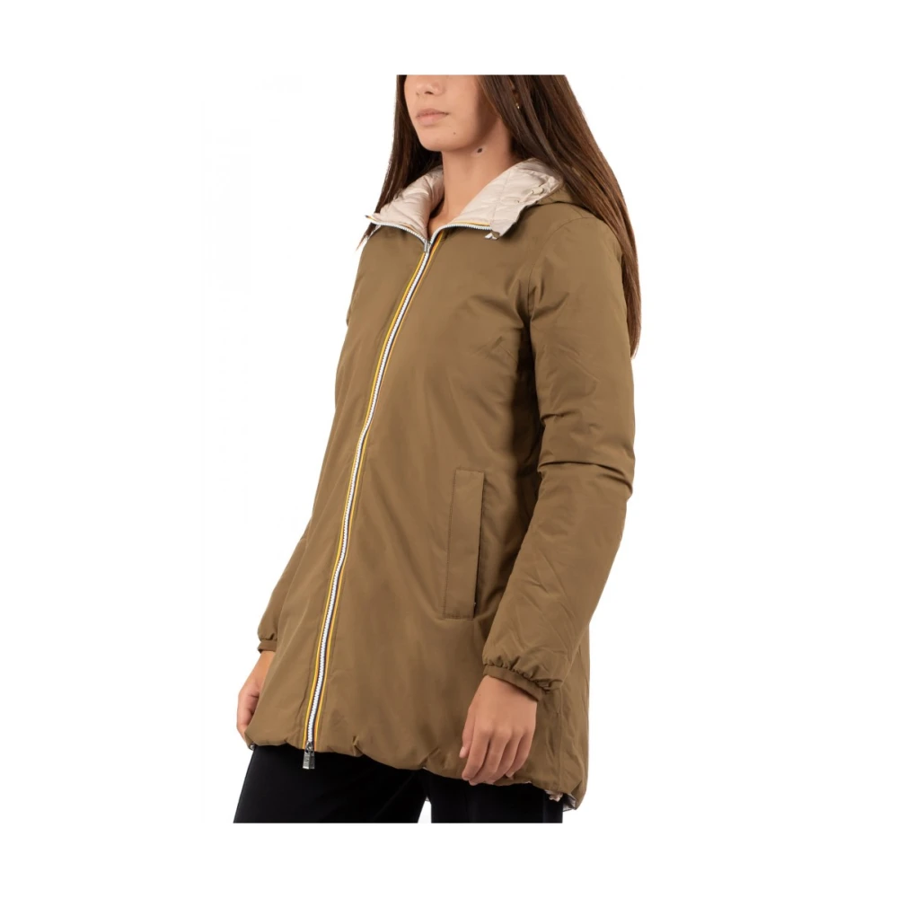 K-way Lichtgewicht jas voor dames Brown Dames