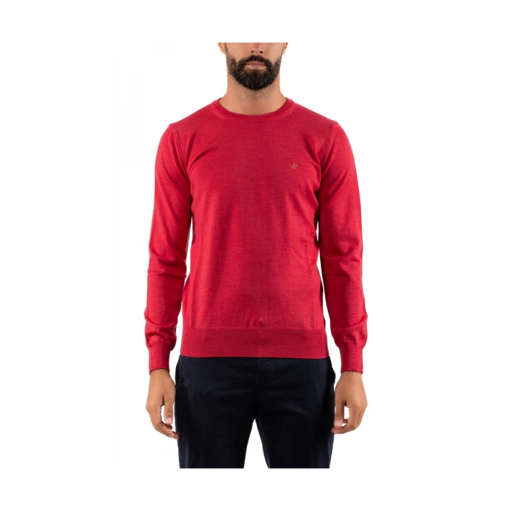 Brooksfield Herenoverhemd Red Heren