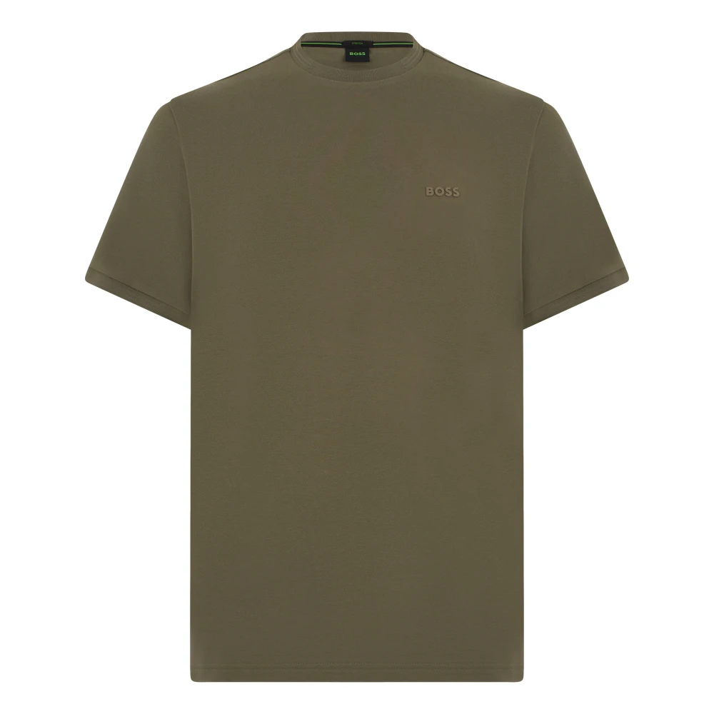 Hugo Men's Green Cotton T-Shirt - T-Shirts - 2XL - Tops