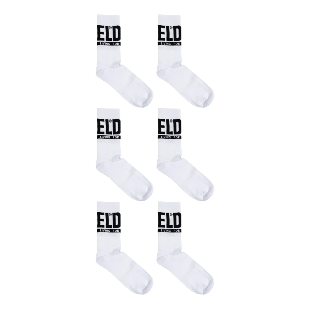 Diesel Driepak sokken Skm-Ray-Threepack White Heren