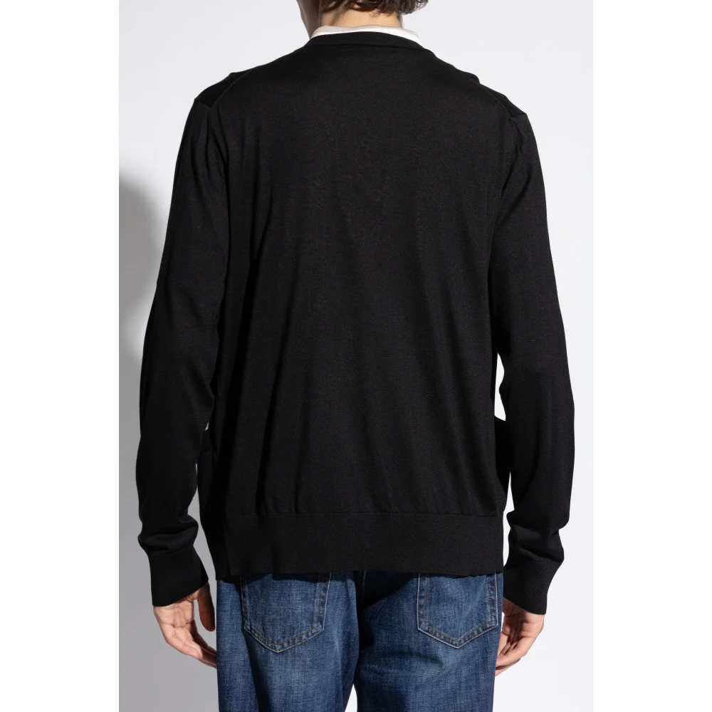 Dolce & Gabbana Geknoopte vest Black Heren
