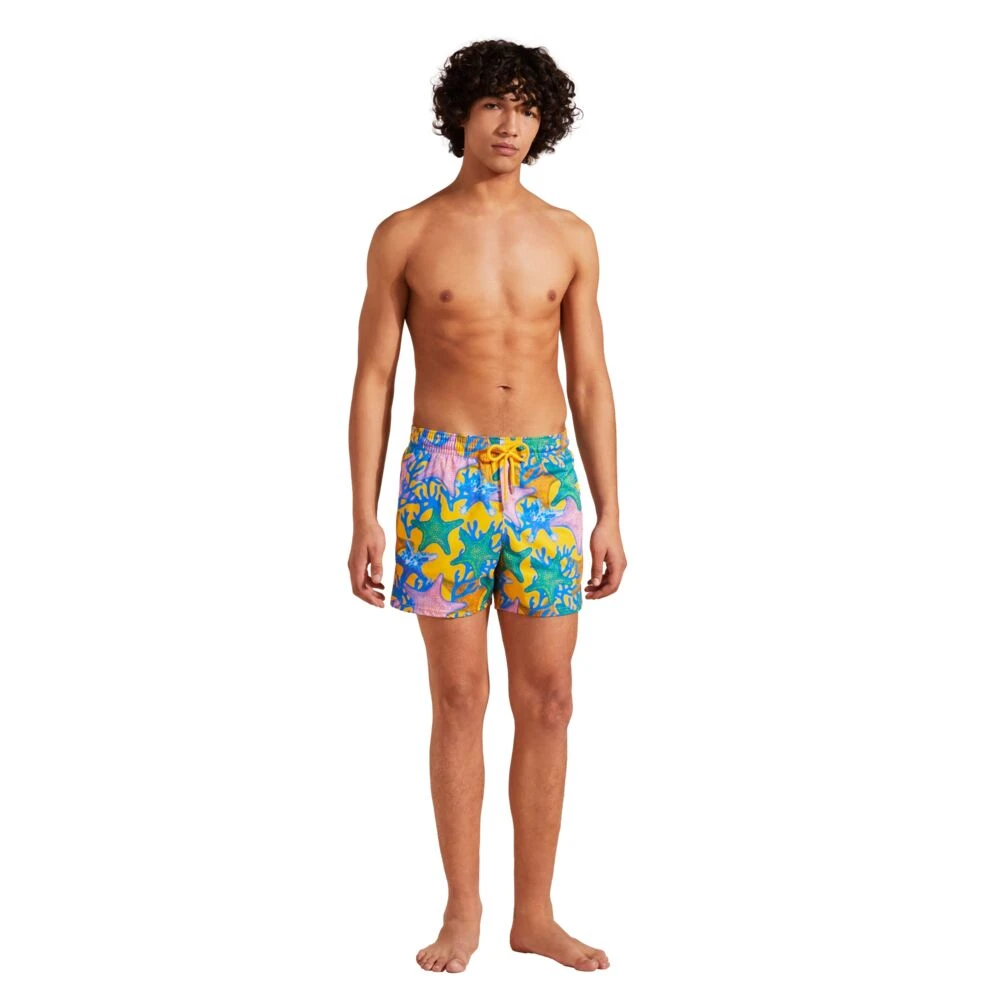 Vilebrequin Glowed Stars Stretch Zwemshorts voor Heren Multicolor Heren
