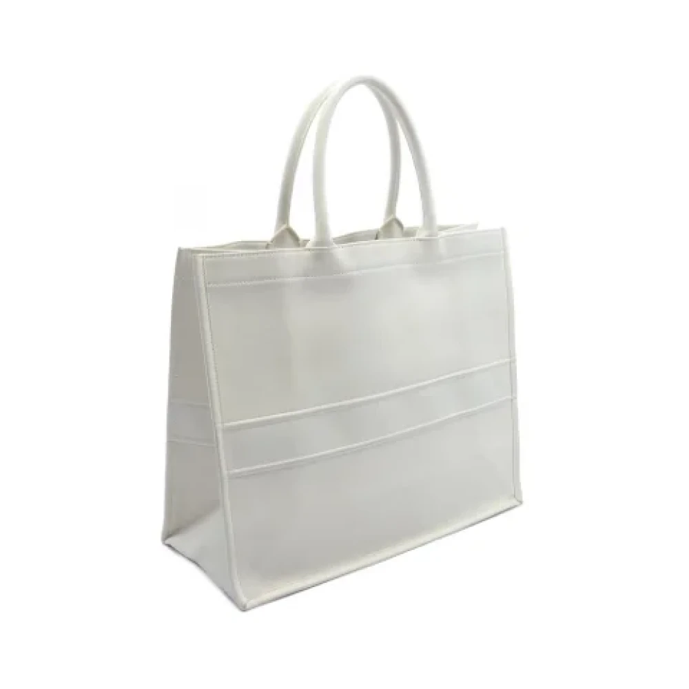 Dior Vintage Pre-owned Leather dior-bags White Dames