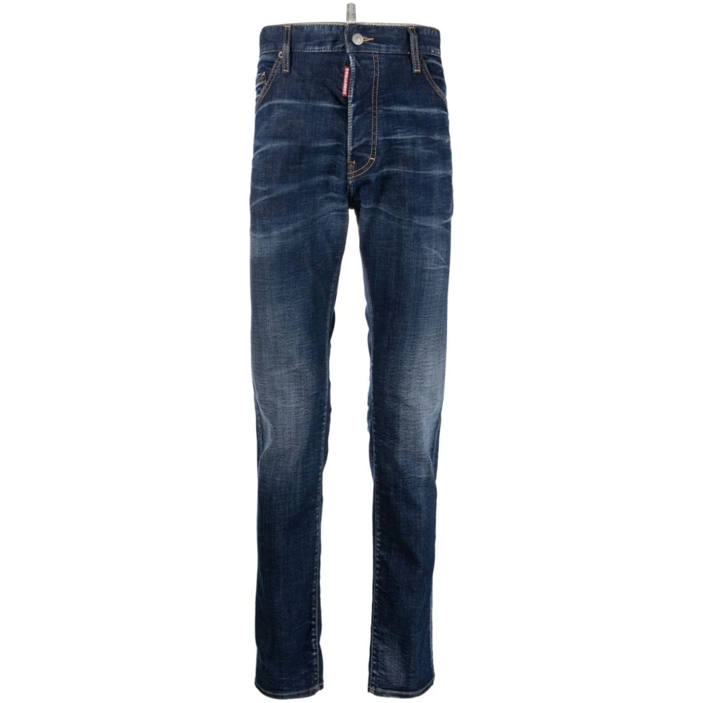 Dsquared2 Blauwe Slim Cool Guy Jeans Blue Heren