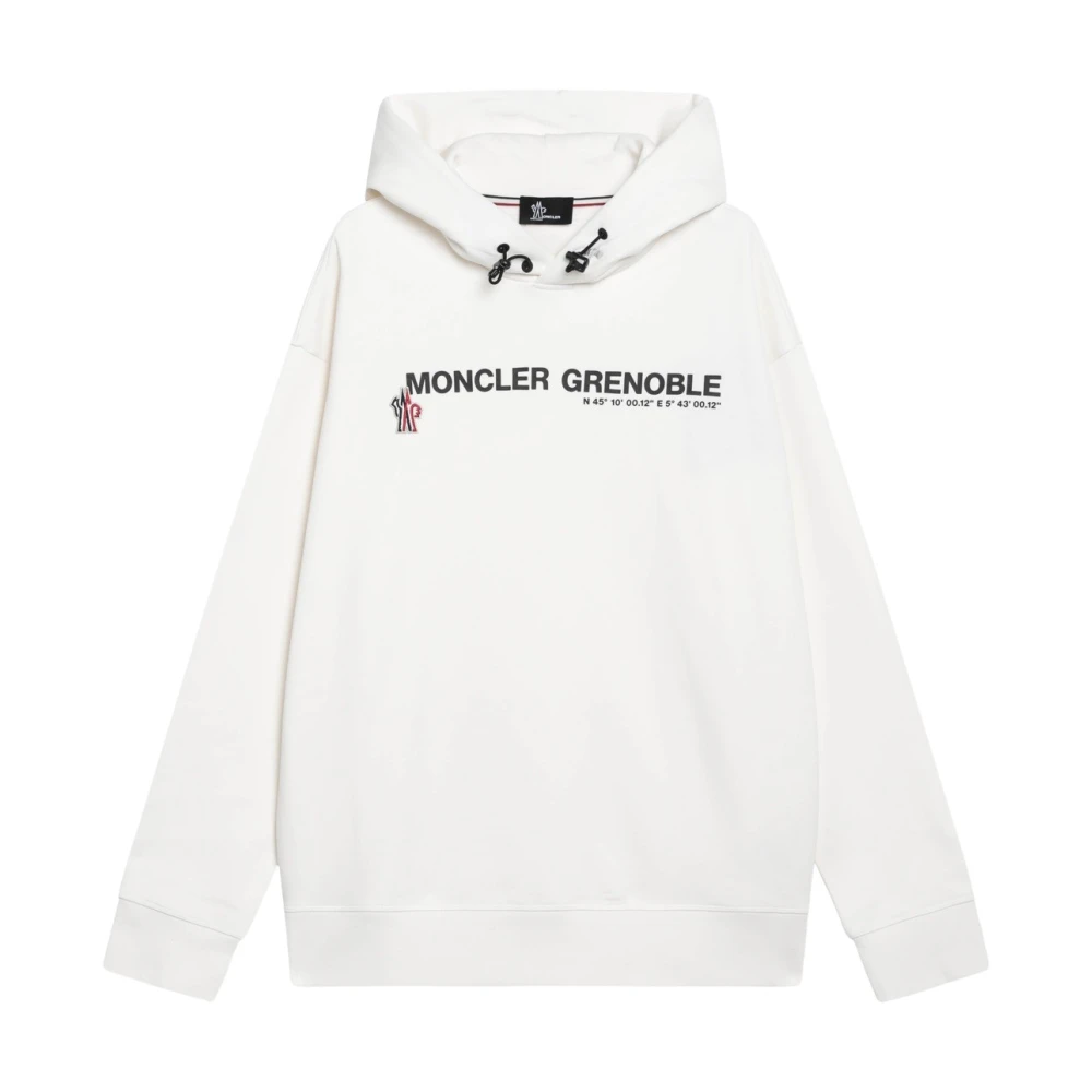 Moncler , Herren, Sweatshirts & Hoodies, Weiß, M