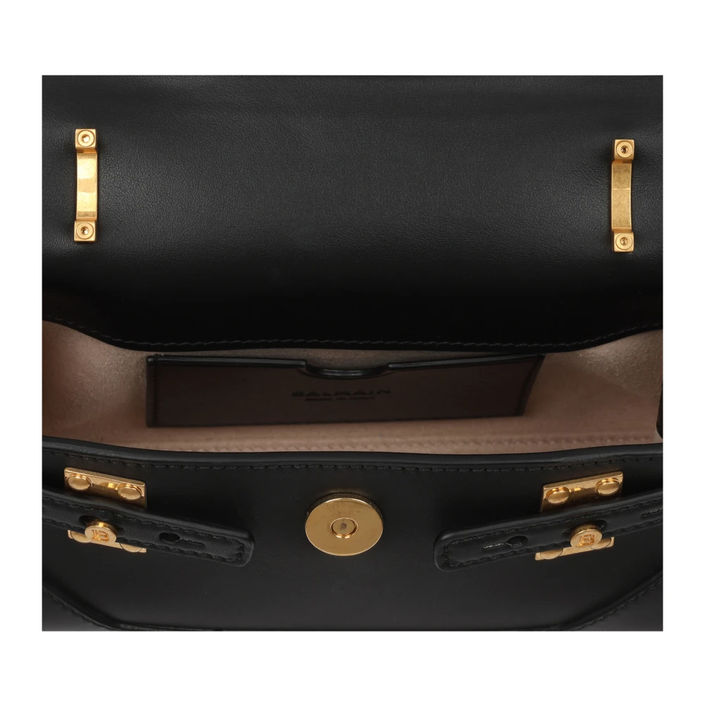 Balmain B-Buzz 19 leren tas Black Dames