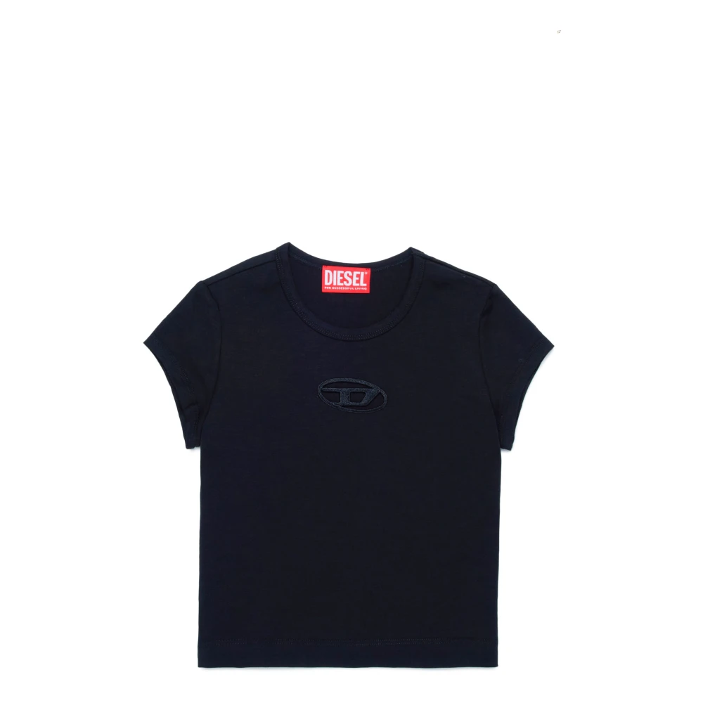 Diesel Women's Black Oval D T-Shirt