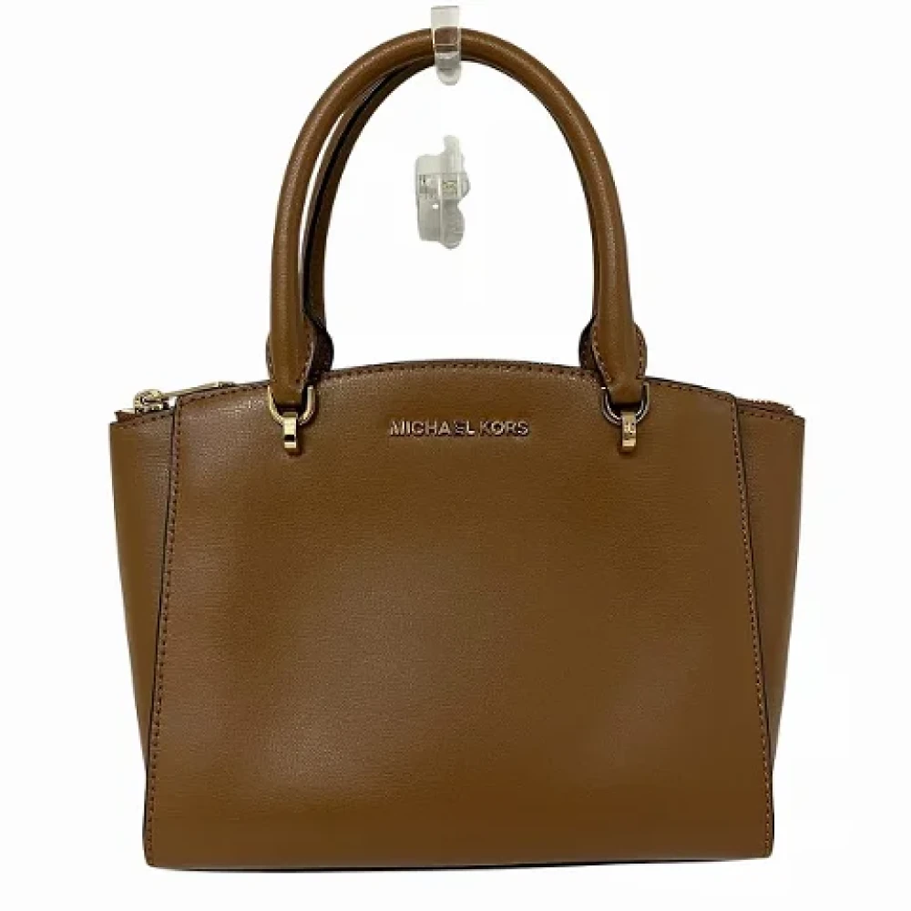 Michael Kors Pre-owned Leather handbags Brown Dames