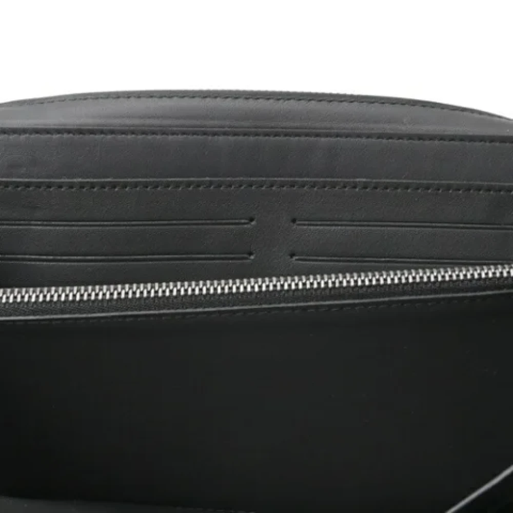 Louis Vuitton Vintage Pre-owned Fabric wallets Black Dames