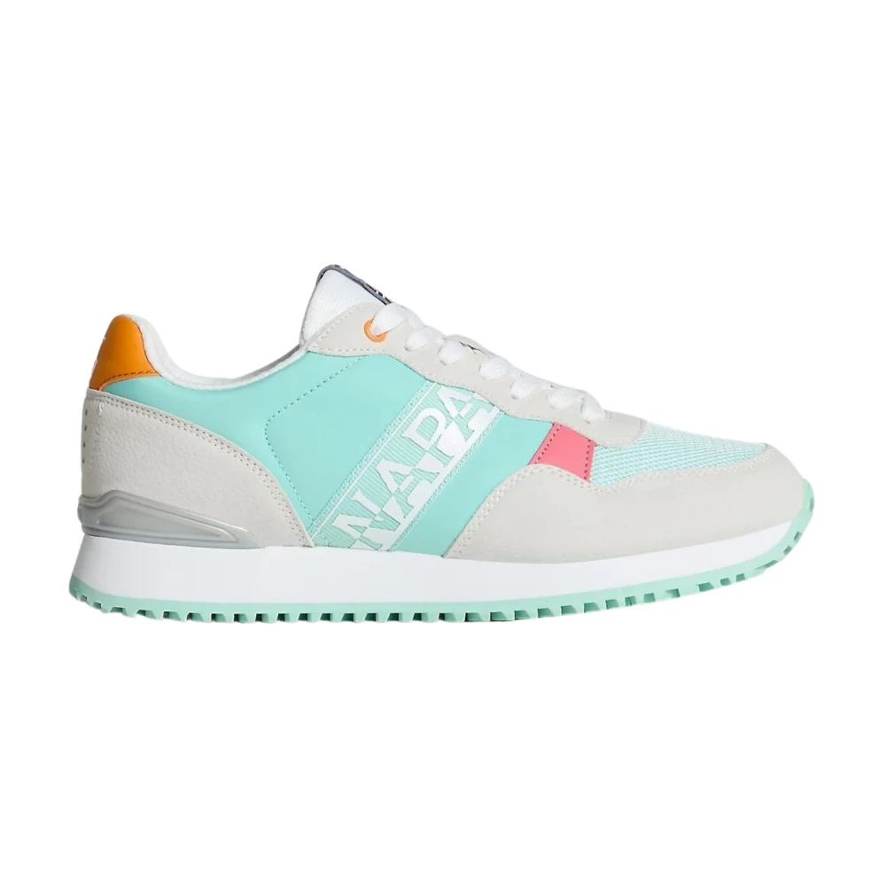 Napapijri Groene Similpelle Sneakers Astra Dames Schoenen