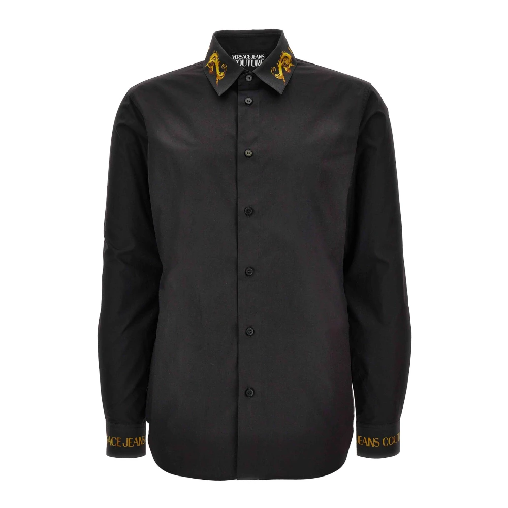 Versace Jeans Couture Overhemden Black Heren