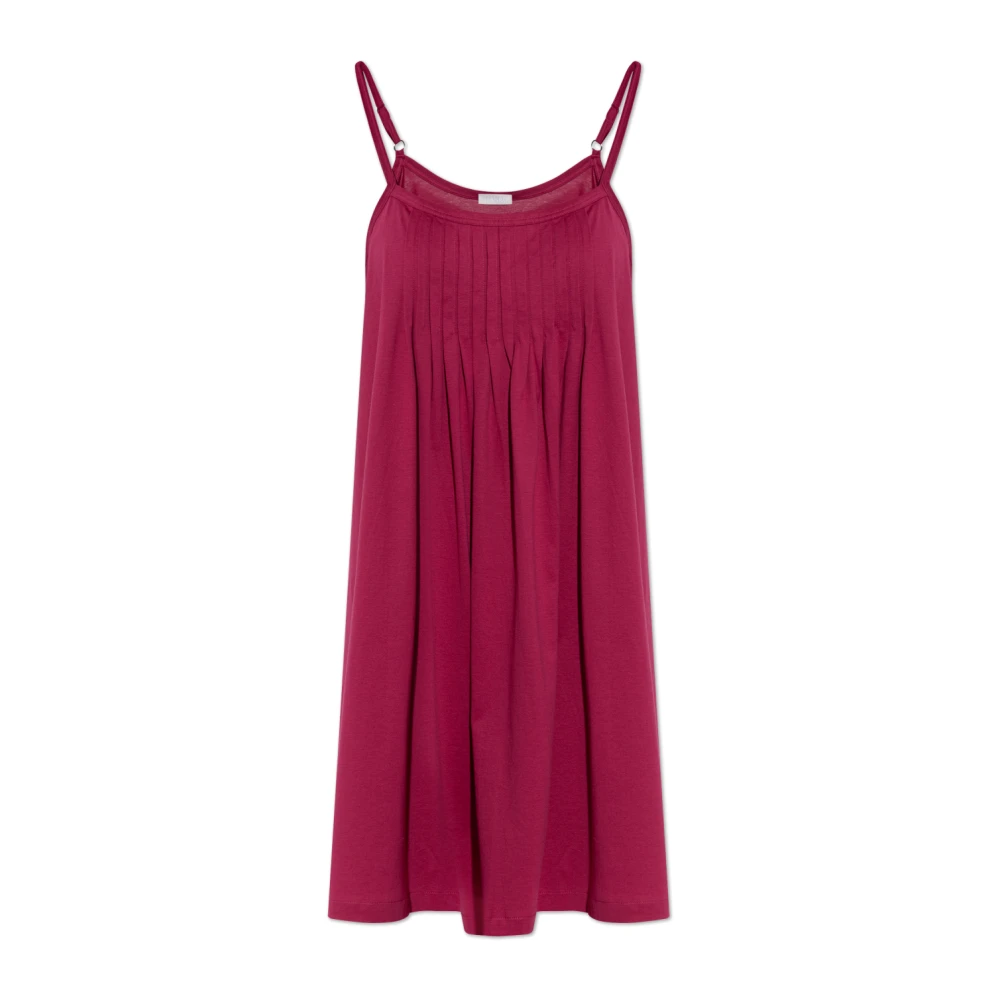 Hanro Vrouw Roze Nachtkleding Dames, M, Katoen, Nachthemd