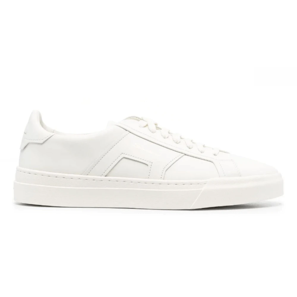 Ivory Hvite Panel Sneakers