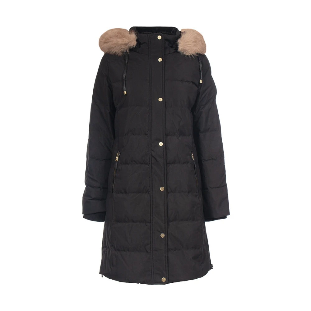 Ralph Lauren Parka Lauren Black Dames
