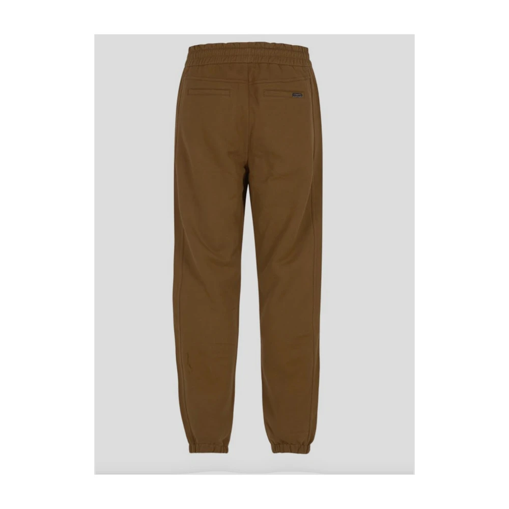 Saint Laurent Katoenen Sweatpant Green Heren