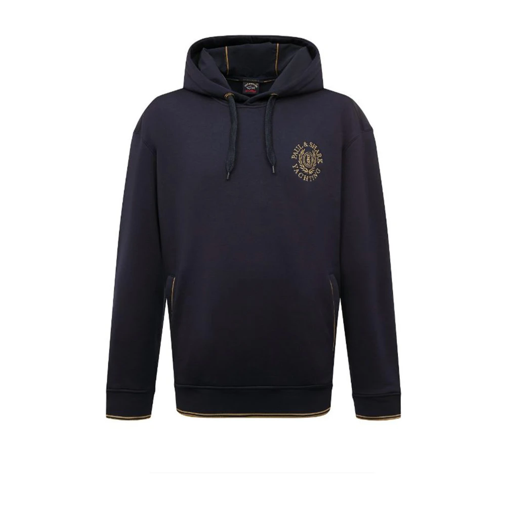 PAUL & SHARK Casual Katoenen Sweatshirt voor Mannen Blue Heren