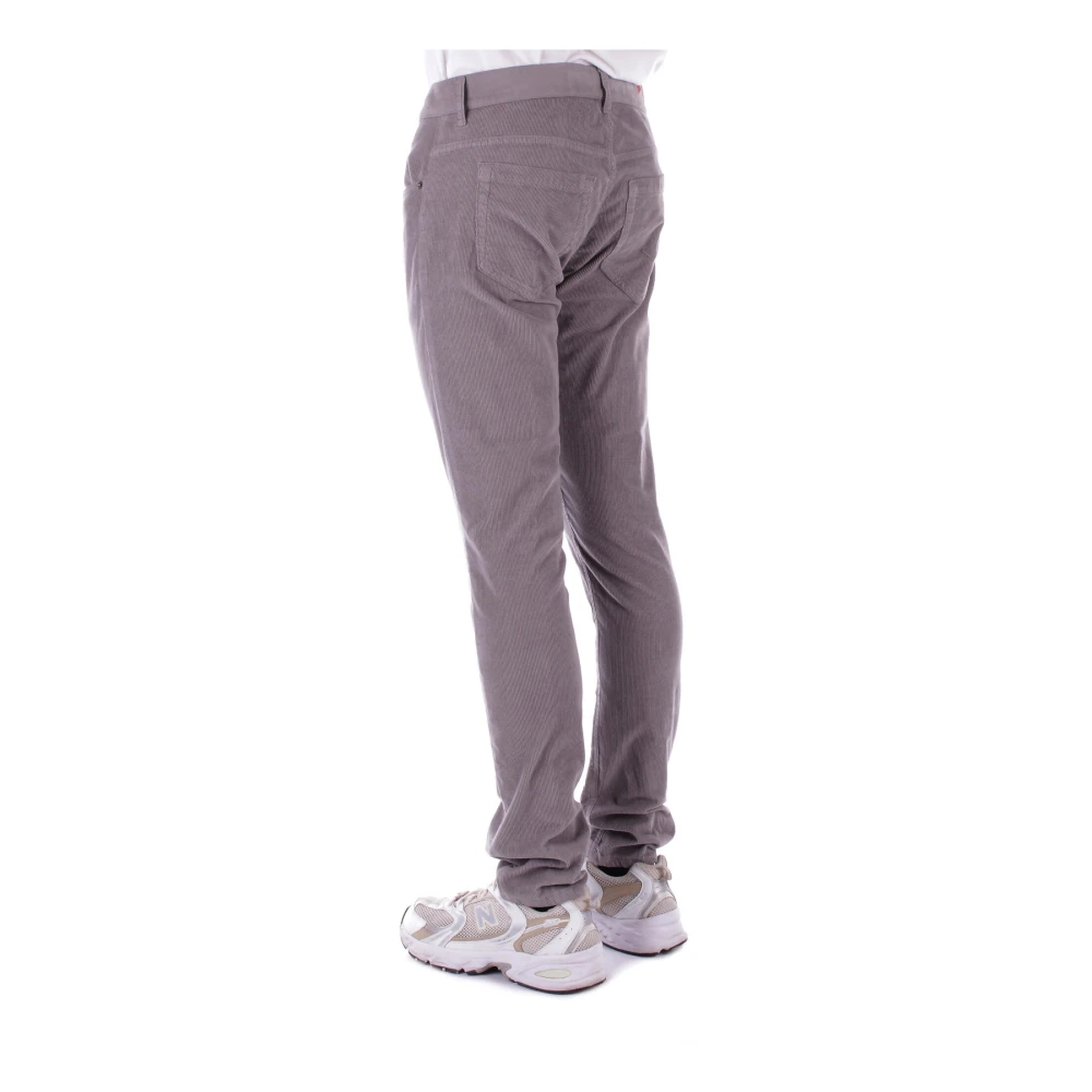 Dondup Lichtgrijze Skinny Broek Gray Heren