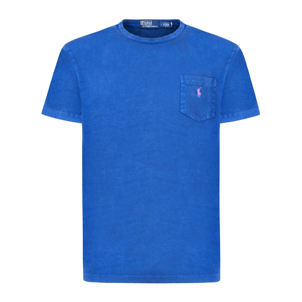 Polo Ralph Lauren Strand Royal Katoenen T-shirt Blue Heren