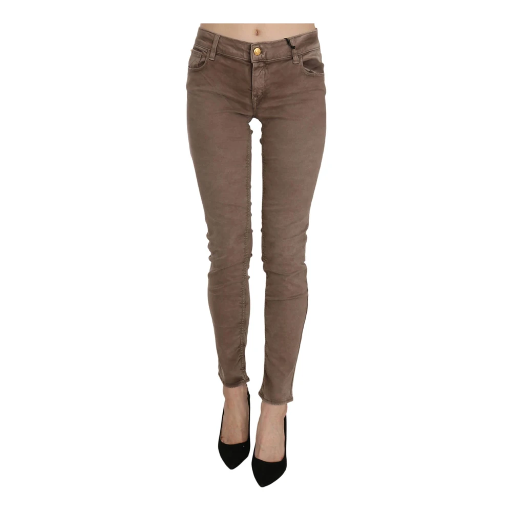 Cycle Bruine Slim Fit Skinny Jeans Brown Dames