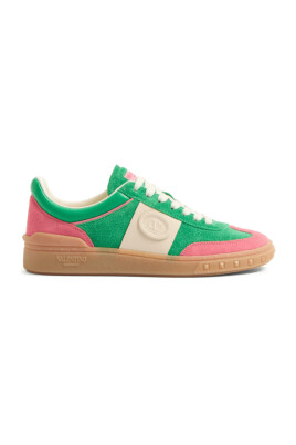 panelled-crosta-sneakers-in-green-pink-white