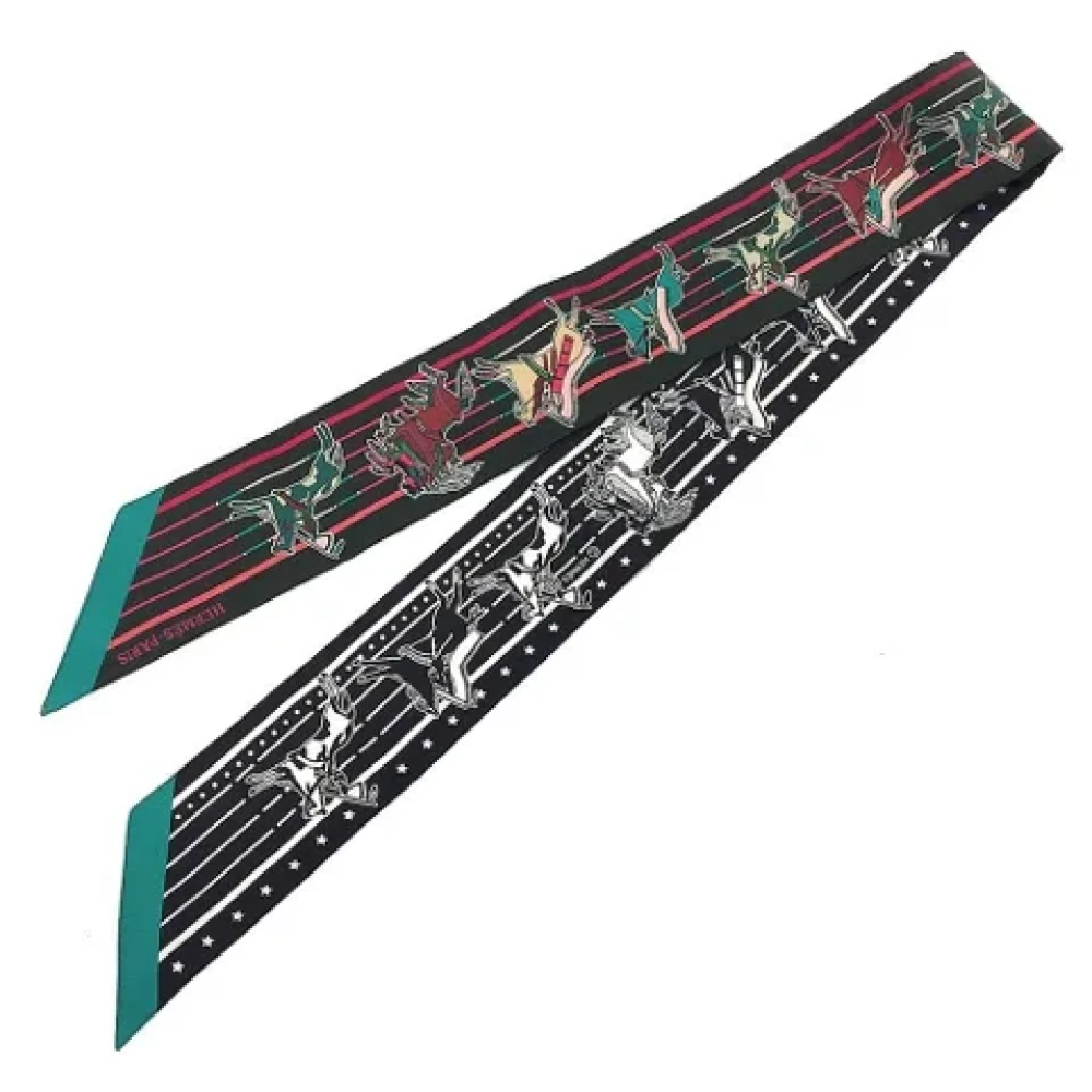 Pre-owned > Pre-owned Accessories > Pre-owned Scarves - - Hermès Vintage - Modalova