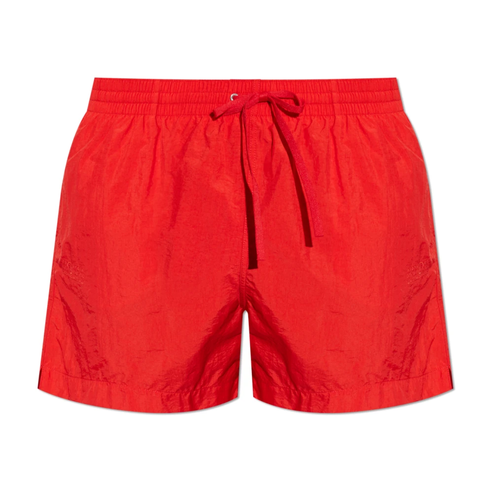 Mm6 Maison Margiela Herren Rot Bademode, Xsgröße:
