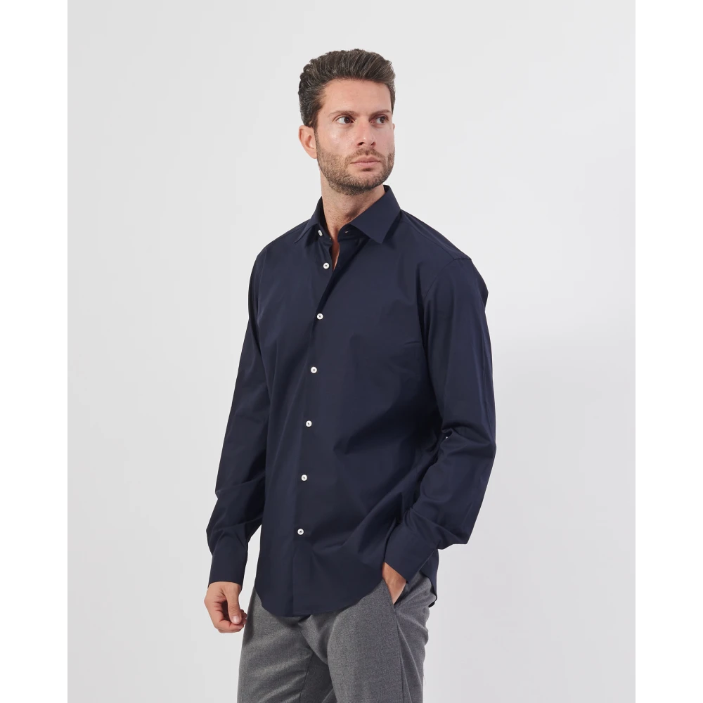 Hugo Boss Blauw Stijlvol Shirt Blue Heren