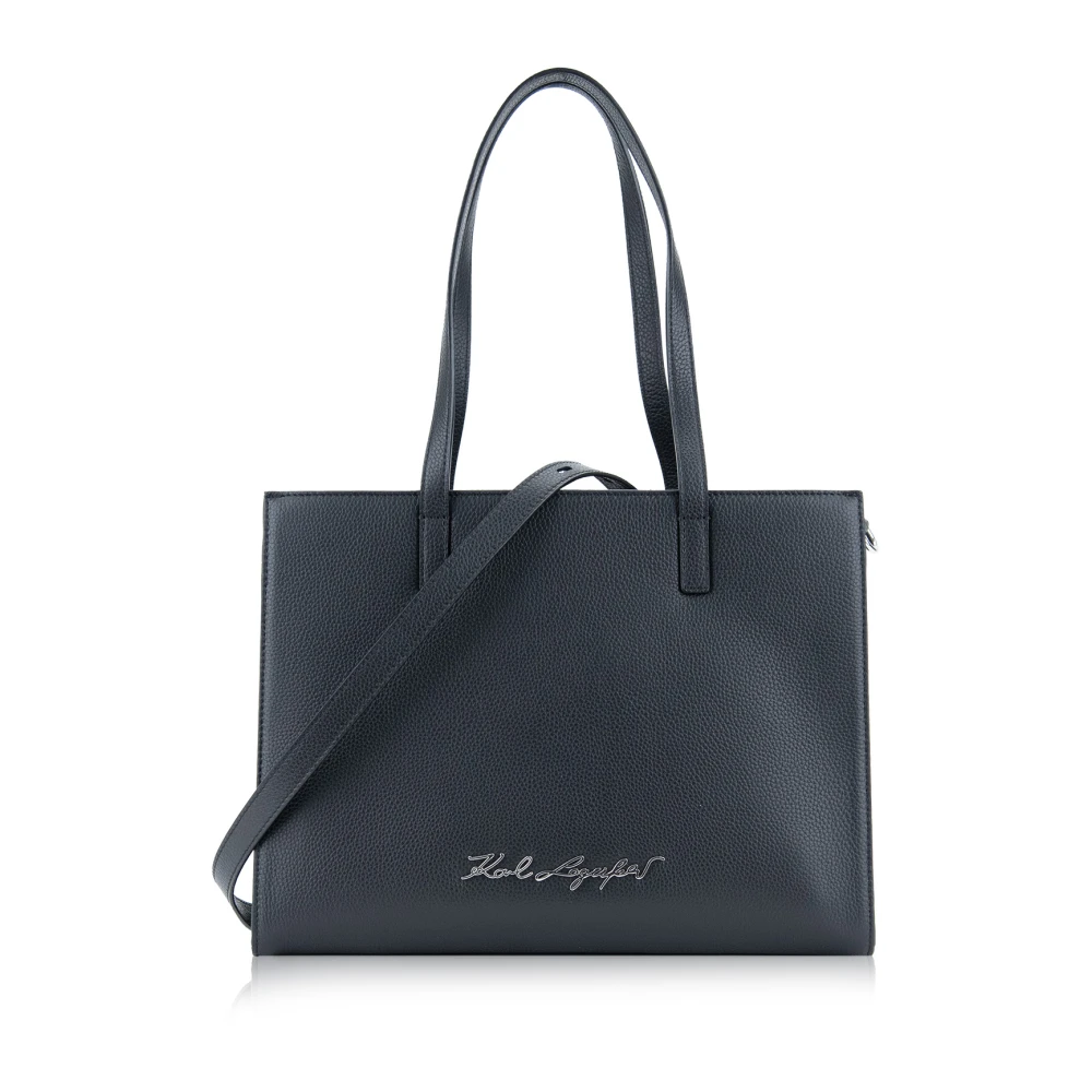 Karl Lagerfeld Dames Schoudertas Rits Black Dames
