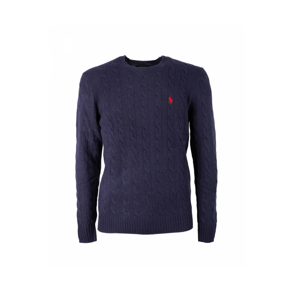 Polo Ralph Lauren Stijlvolle Longsleeve Pullover Trui Blue Heren