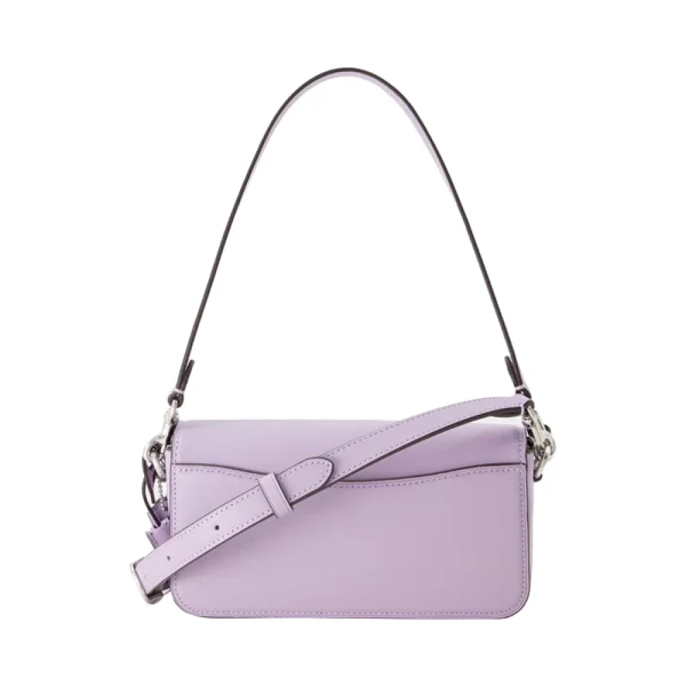 Coach Leather handbags Purple Dames