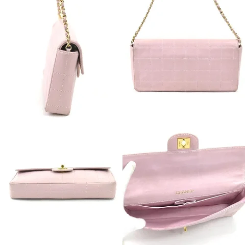 Chanel Vintage Pre-owned Fabric chanel-bags Pink Dames
