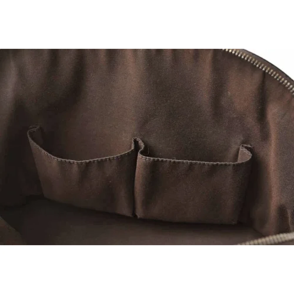 Gucci Vintage Pre-owned Leather handbags Brown Dames