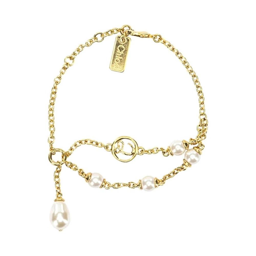 Chloé , Bracelets, Female, Yellow, One Size, Bracciale
