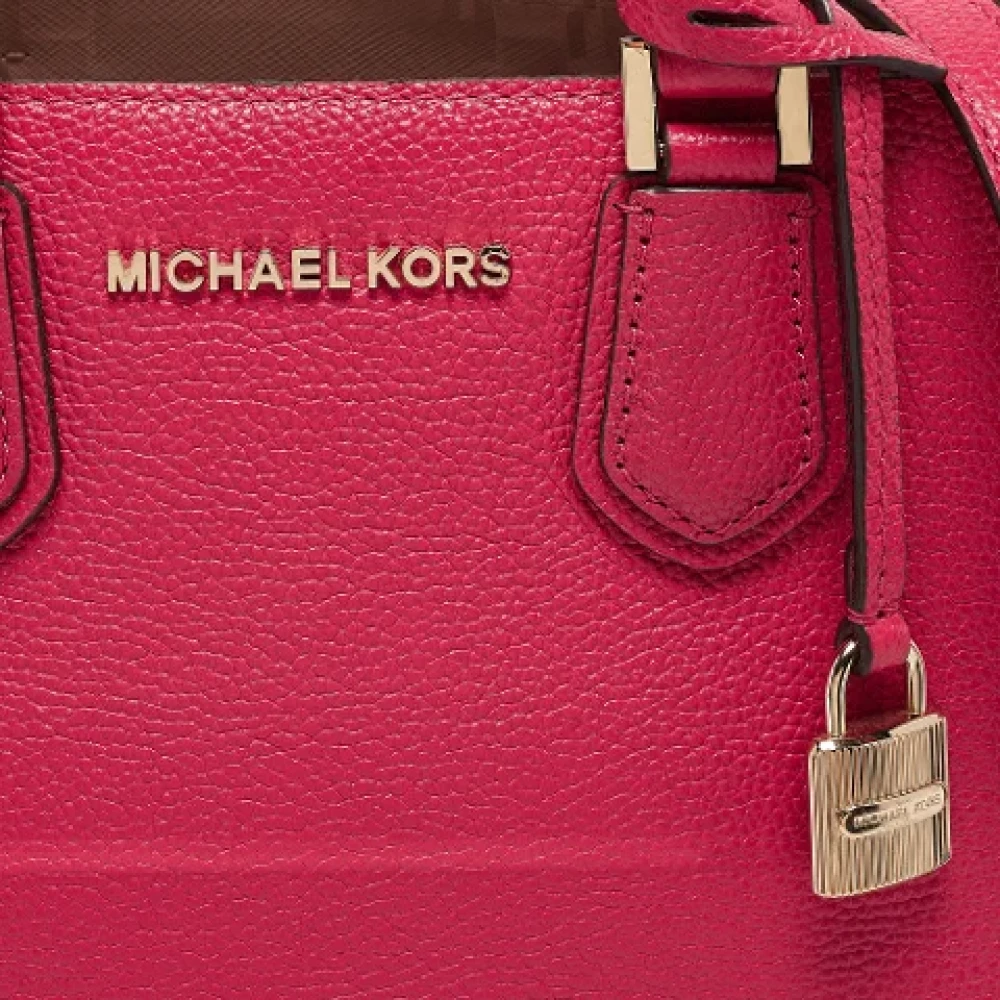 Michael Kors Pre-owned Leather handbags Pink Dames