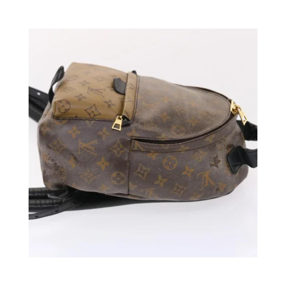 Louis Vuitton Vintage Pre-owned Canvas backpacks Brown Dames