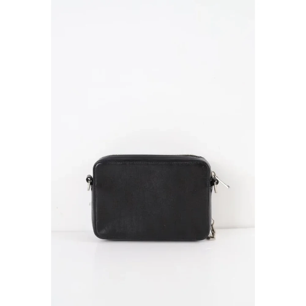 Dior Vintage Pre-owned Leather handbags Black Heren