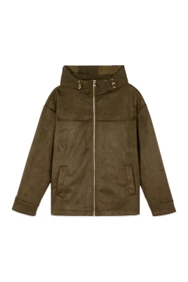 Hooded Zip-Up Jacket