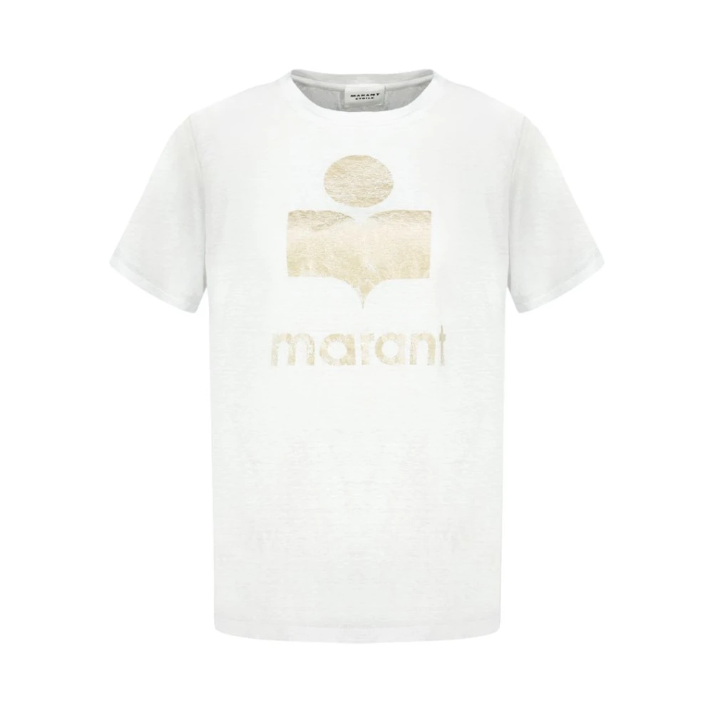 Isabel Marant Women's White Zewel T-Shirt - T-Shirts - M - Tops