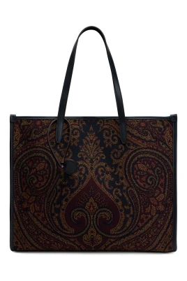 Tote Bag med Paisley-mönster