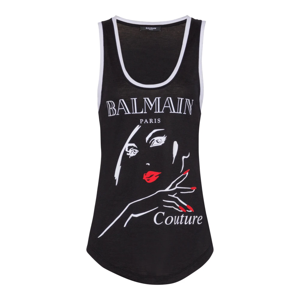 Tops > Sleeveless Tops - - Balmain - Modalova