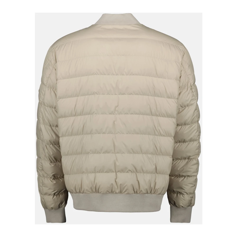 Moncler Omkeerbare Bomberjack Blauw Beige Blue Heren