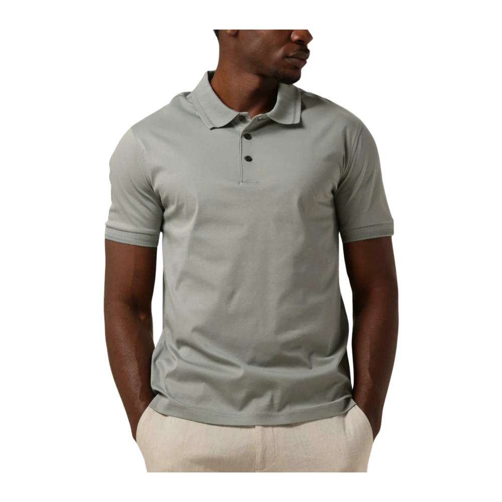 Tiger Of Sweden Groene Polo Shirt Riose Green Heren