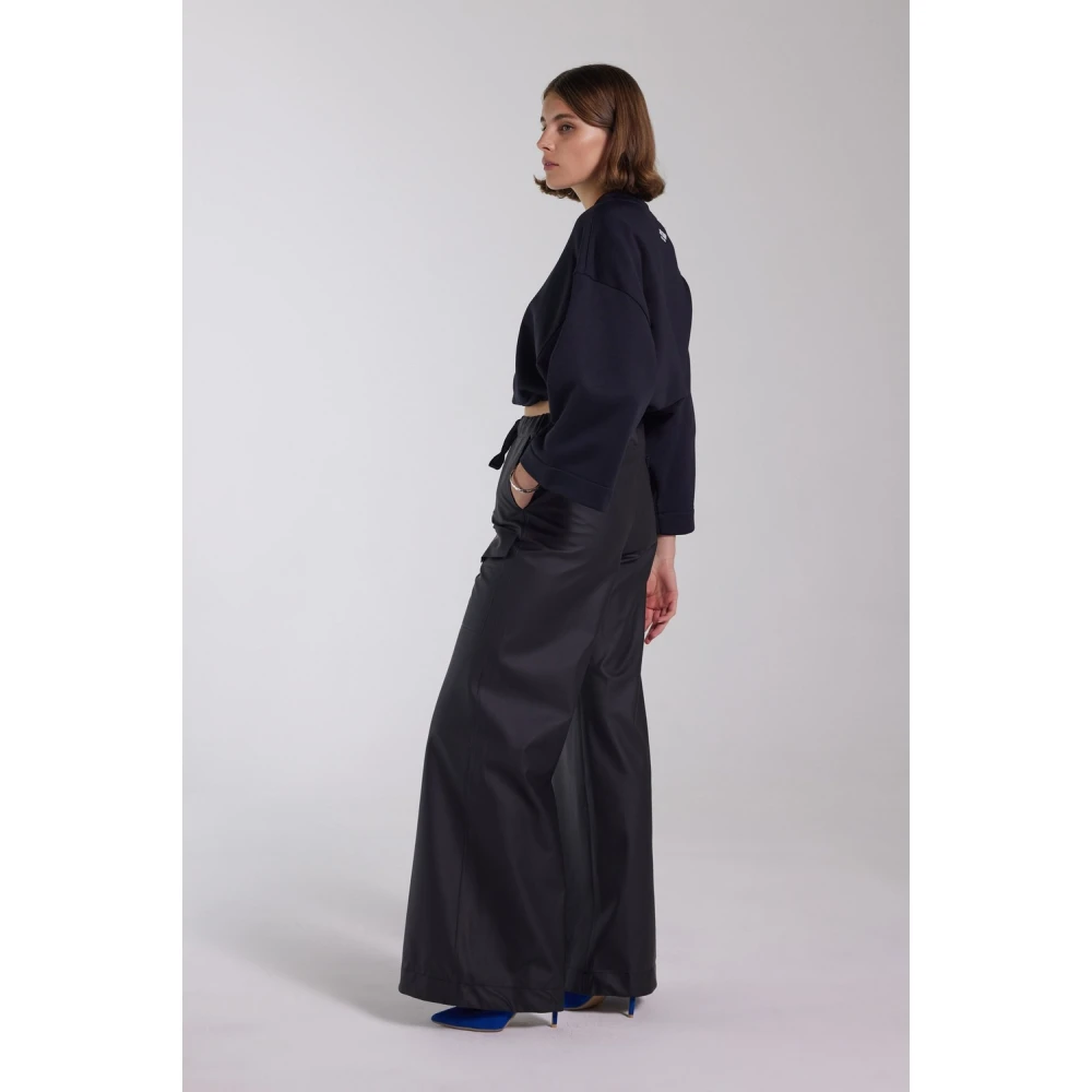 Stutterheim Waterdichte overall broek met trekkoord taille Black Dames