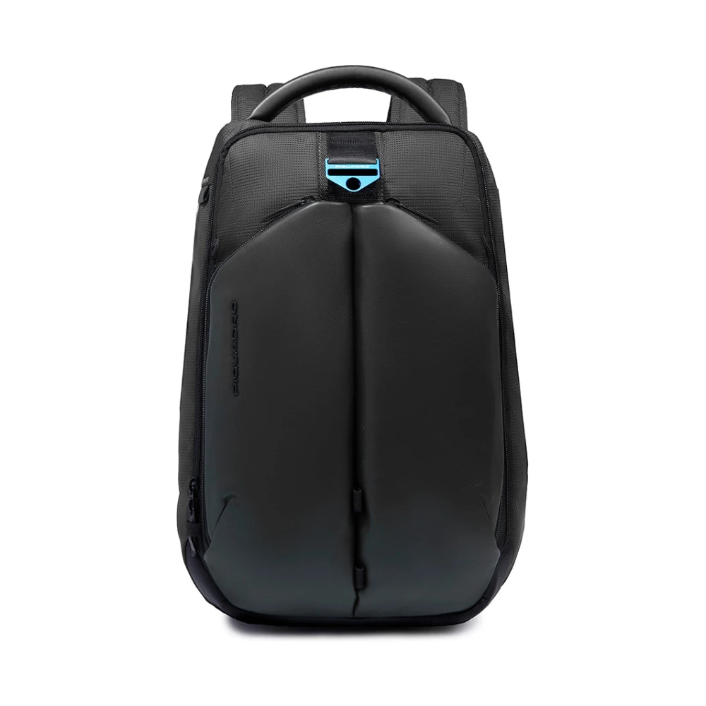 Piquadro Unisex Noir Sacs, Taille: One Size Sac À Dos De Voyage Pour Ordinateur Portable 14"